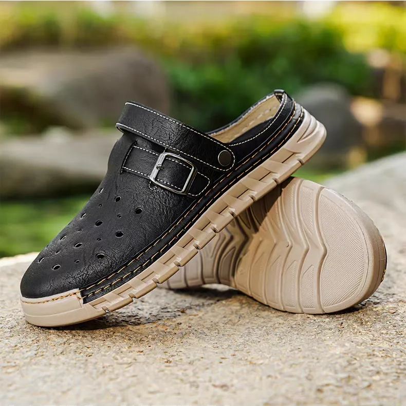 [Copy]🔥 MANTRAFF®Men's Orthopedic Mules (Breathable Mesh and Genuine Leather)