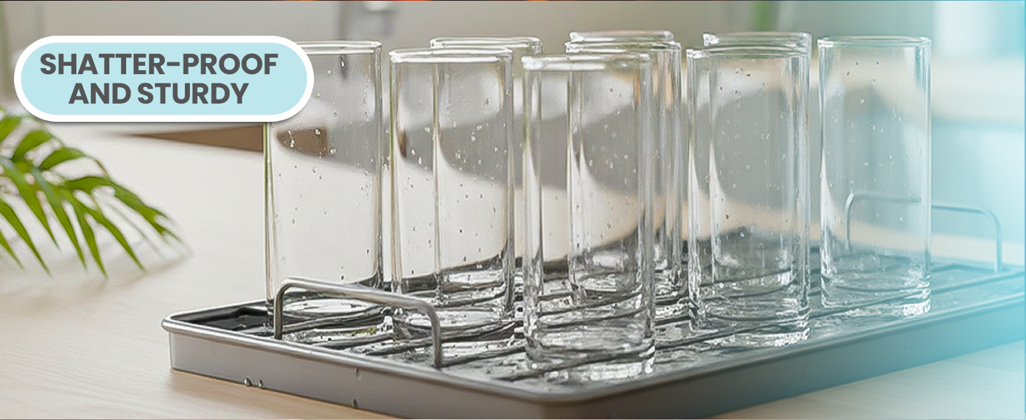 Shatter Proof and Sturdy Glasses
