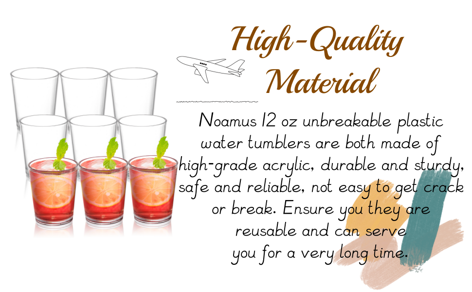 Unbreakable Water Tumblers