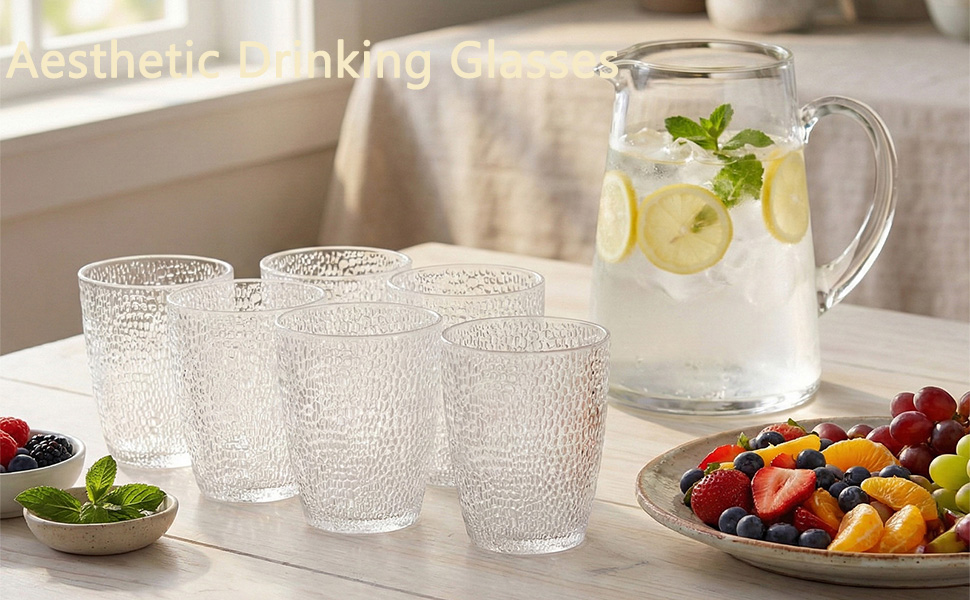 Plastic Tumblers, Reusable Unbreakable Water Cups for Juice, Camping, Home, Picnic, Party