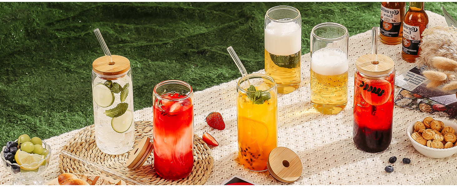 glass cups