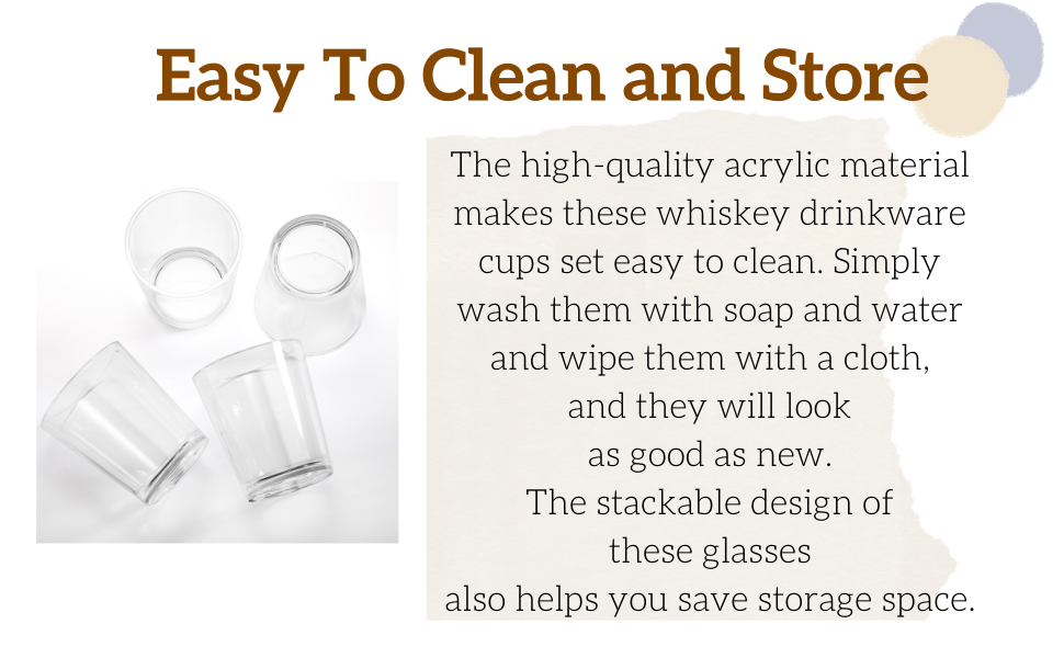 Shatter-Proof Drinking Glasses