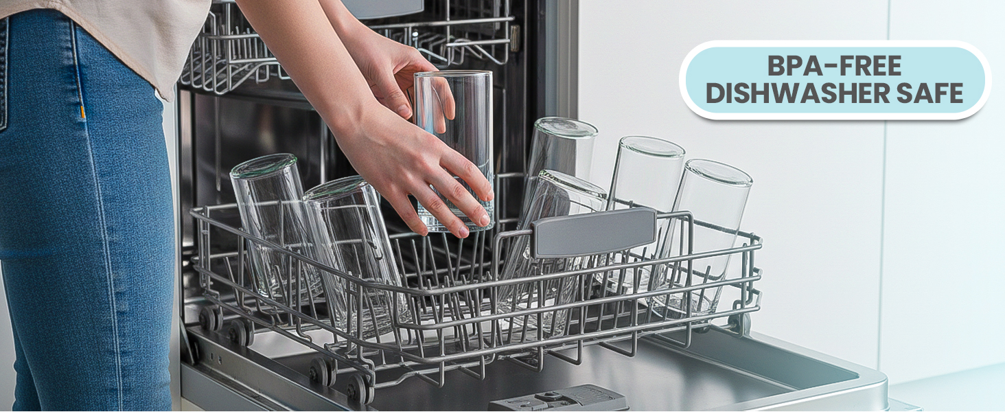 Dishwasher Safe glasses
