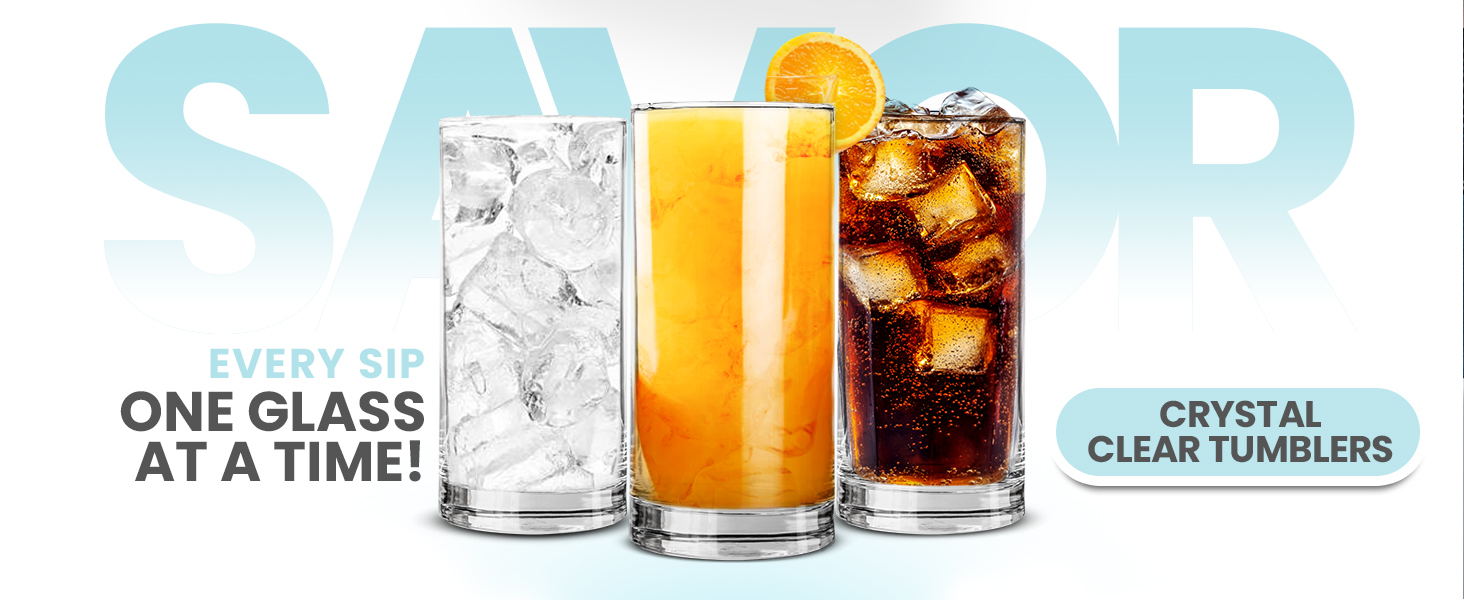 Crystal Clear Tumblers