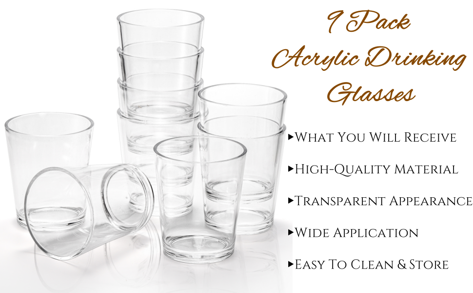 Unbreakable Water Tumblers