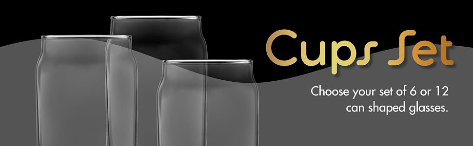 beer can glass can shaped glasses iced latte glass aesthetic cups glass iced coffee cup soda glasses