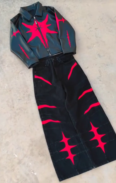 Black Clover Asta 2-Piece Streetwear Set