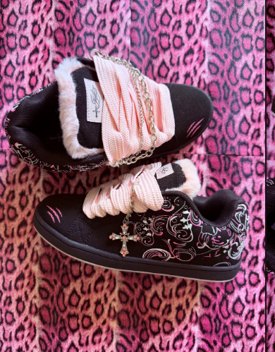 Blush Graffiti™ Statement Shoes
