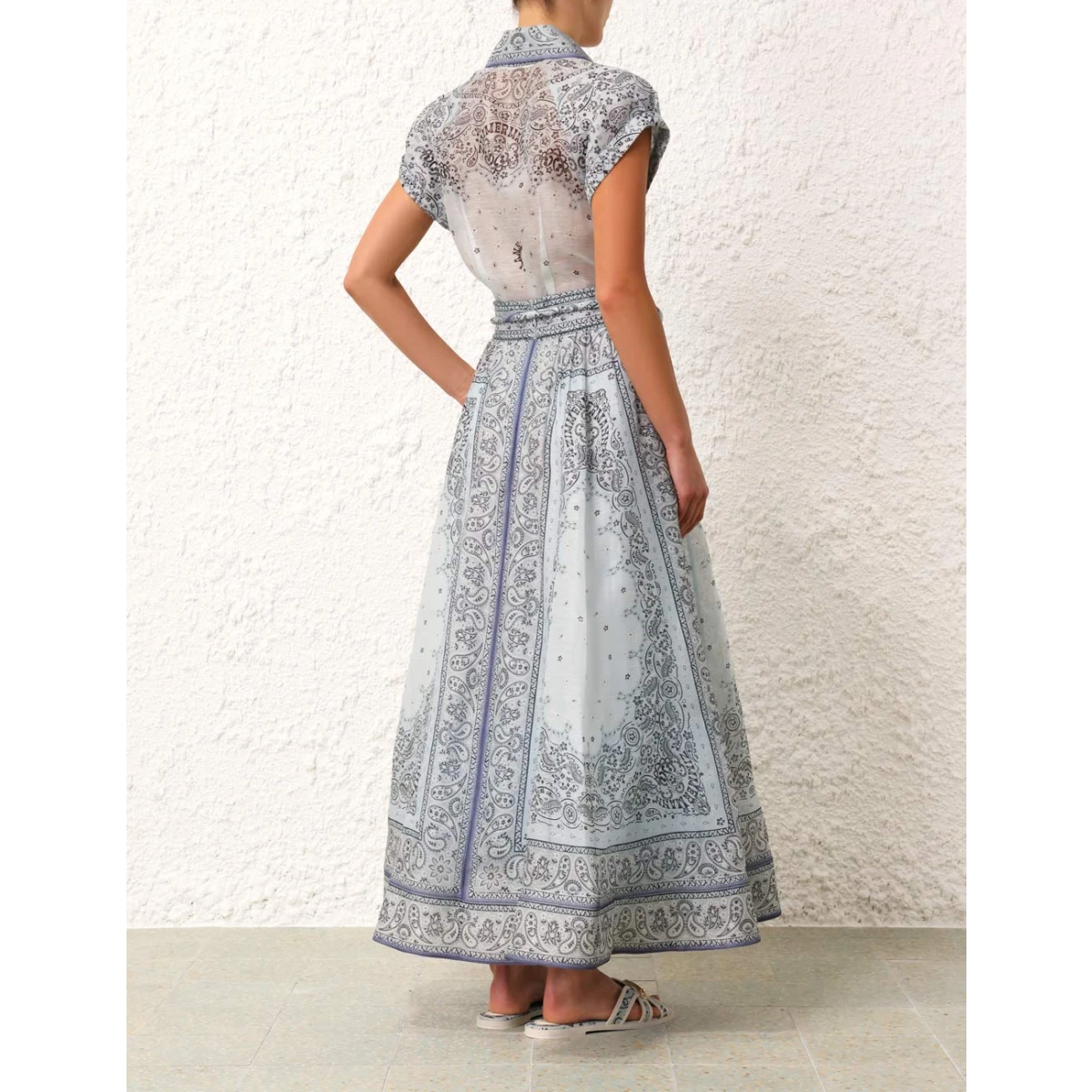 Blusa entallada Zimmermann Matchmaker