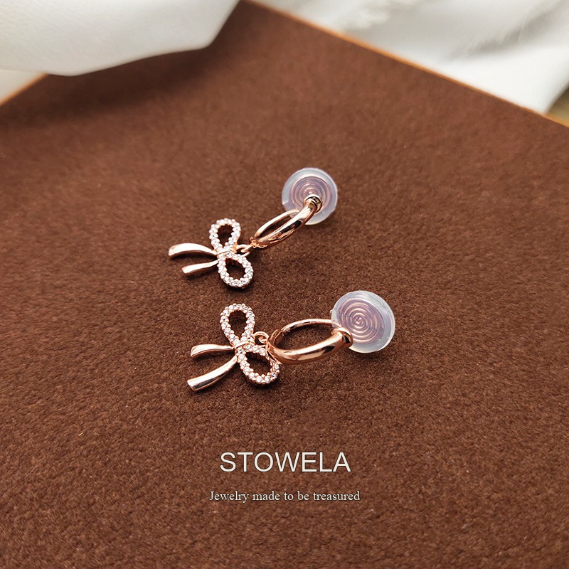 Aurelia Bow Butterfly Clip-On Earrings product image 2