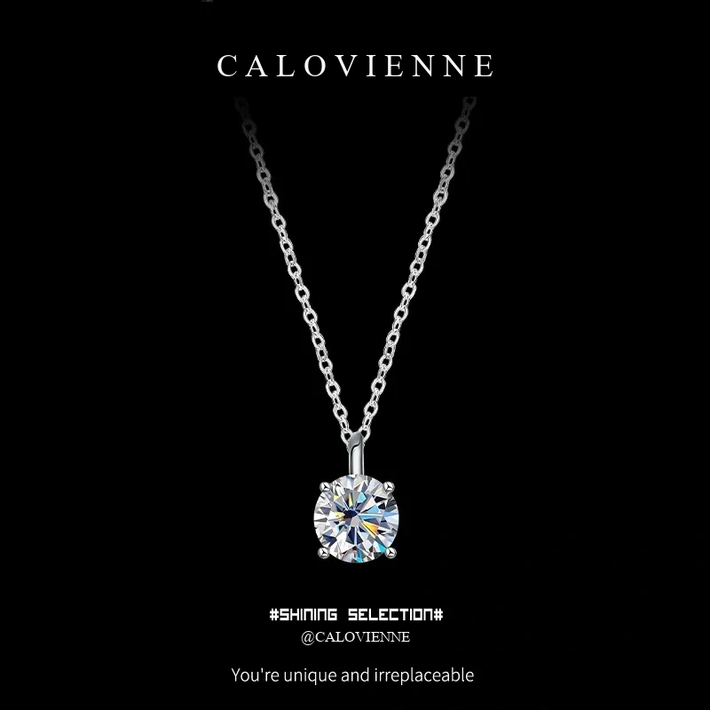 Eternal Cross Moissanite Necklace product image 1