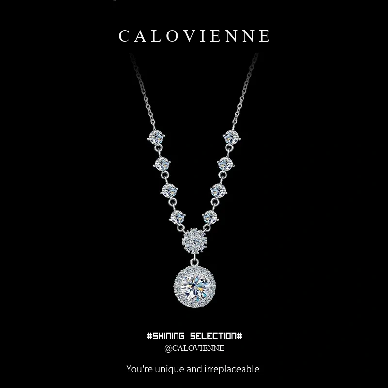 Eternal Cross Moissanite Necklace product image 2