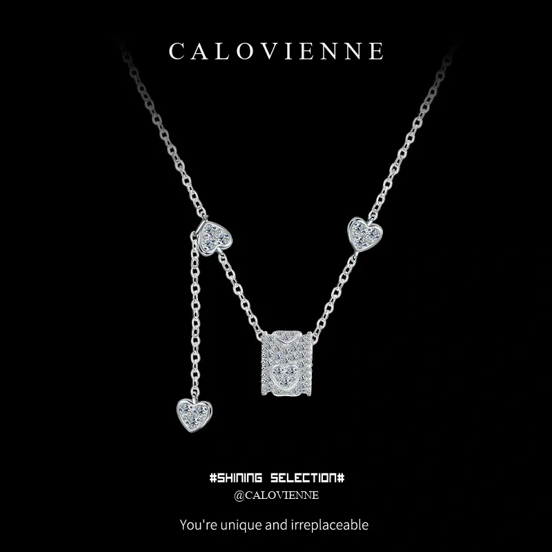 Harmony Barrel Light-Catching Stone Necklace product image 1