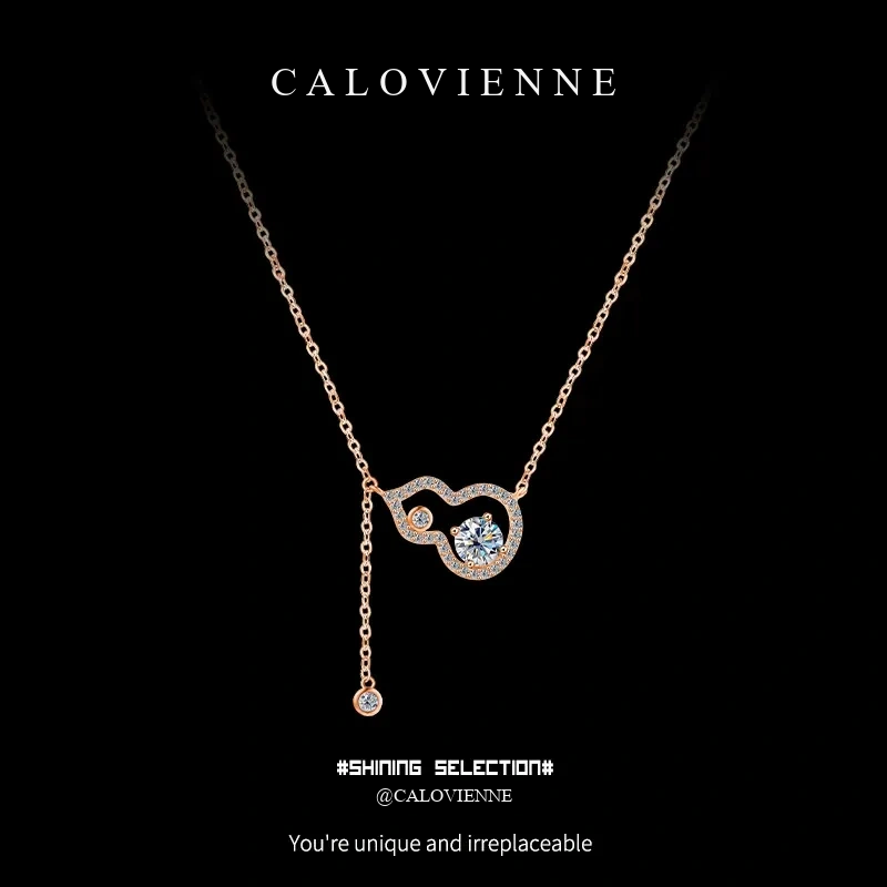 Fortune Gourd Moissanite Necklace product image 4