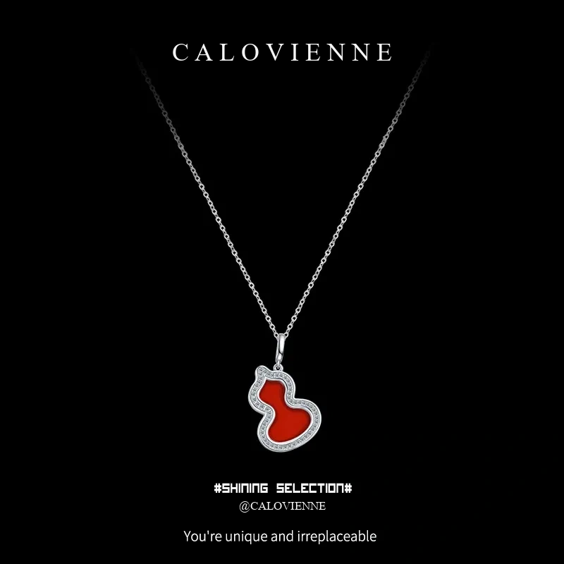 Fortune Gourd Moissanite Necklace product image 1