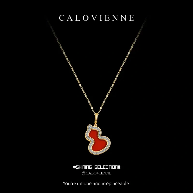 Fortune Gourd Moissanite Necklace product image 4