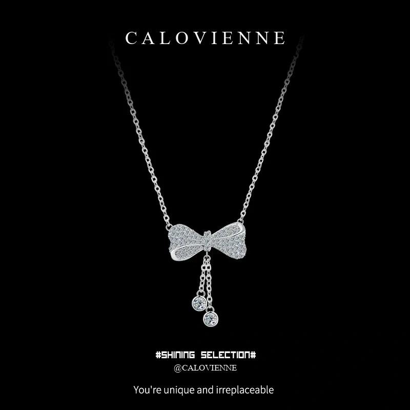 Celestial Butterfly Light-Catching Stone Necklace product image 1