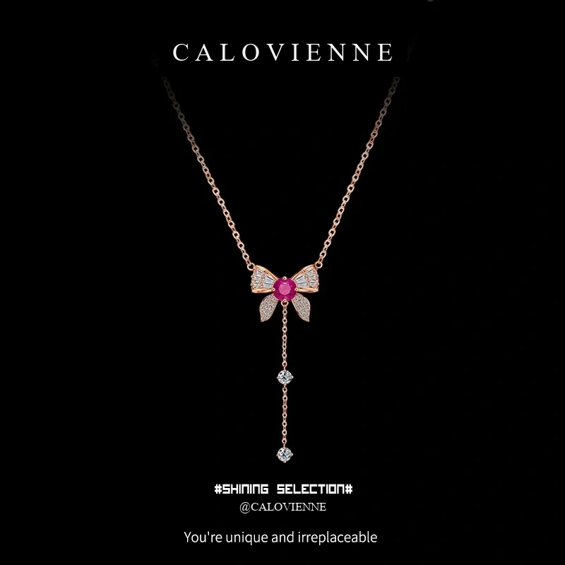 Celestial Butterfly Moissanite Necklace product image 4