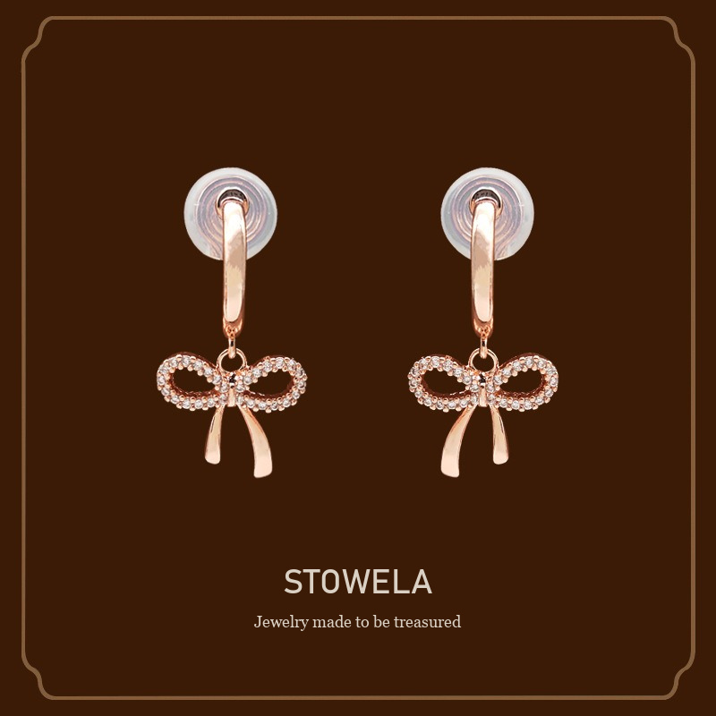 Aurelia Bow Butterfly Clip-On Earrings product image 1