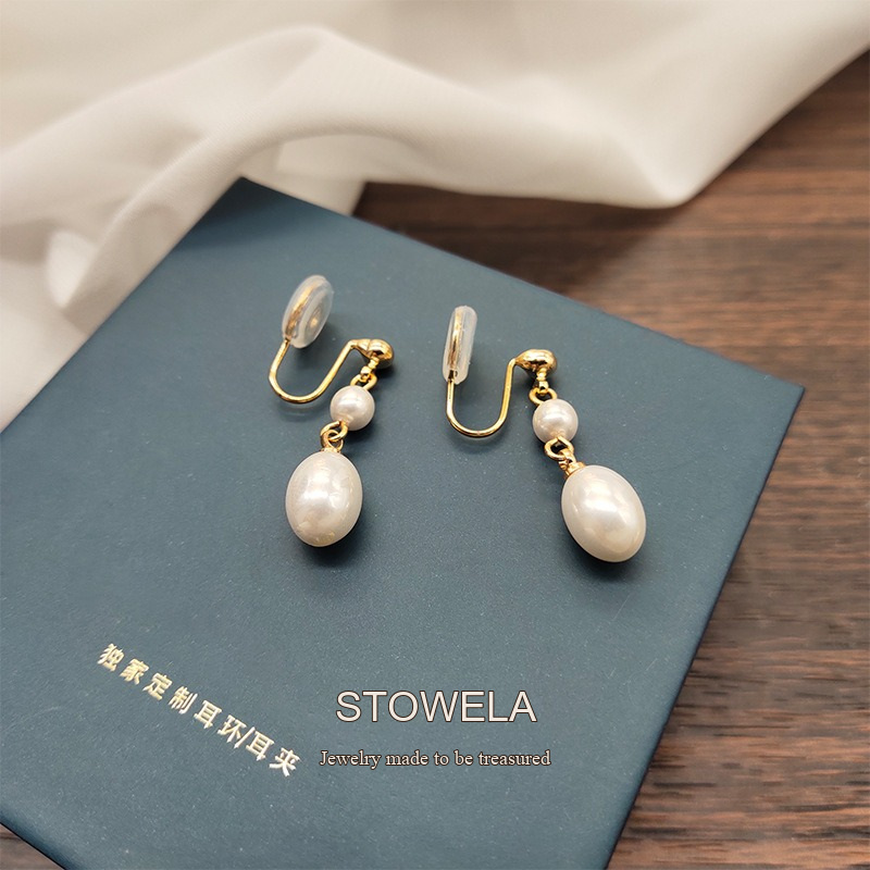 Élan Pearl Clip-On Earrings product image 4