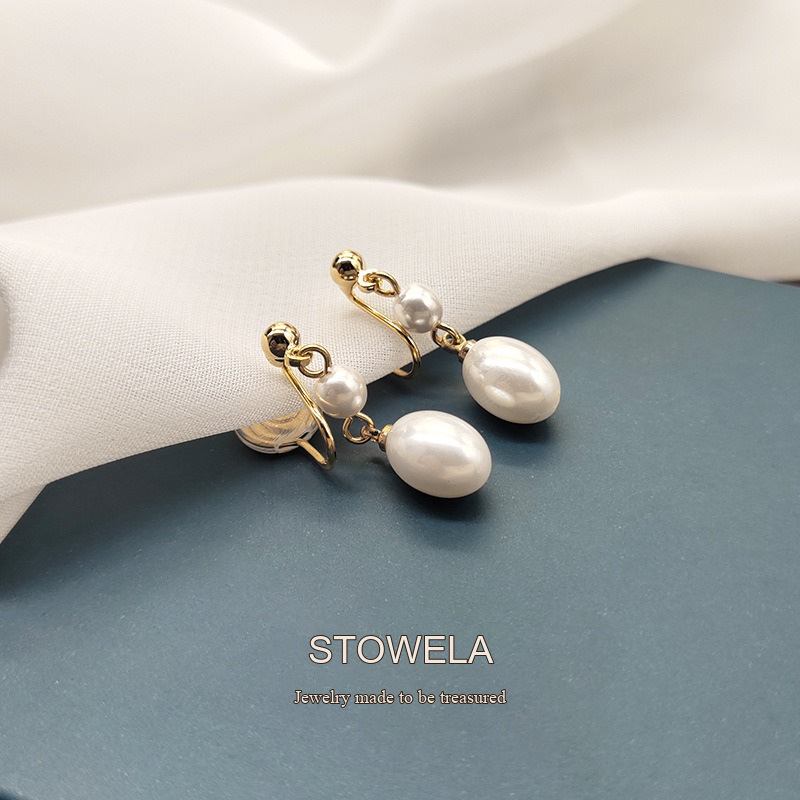 Élan Pearl Clip-On Earrings product image 6