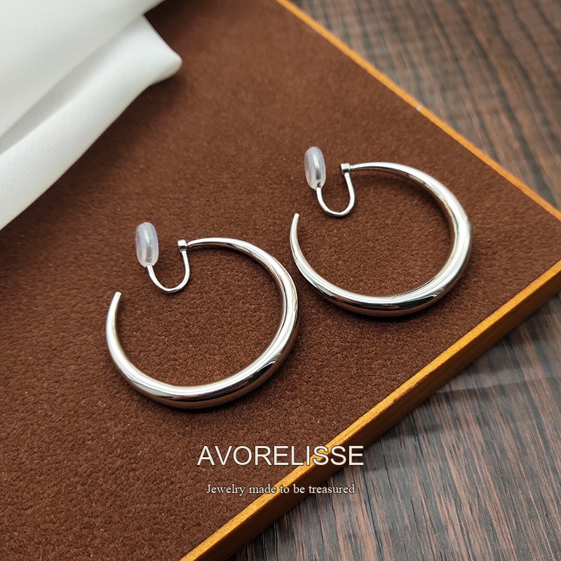 Seren Hoop Clip-On Earrings product image 5