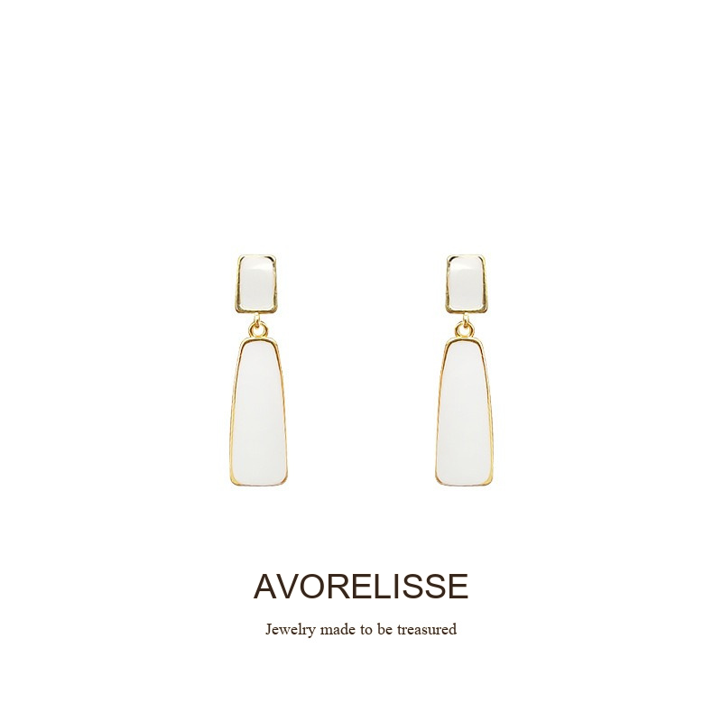 Élan Geometric Clip-On Drop Earrings product image 7