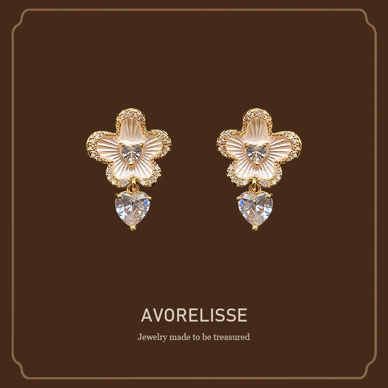 Vesper Floral Clip-On Earrings product image 1