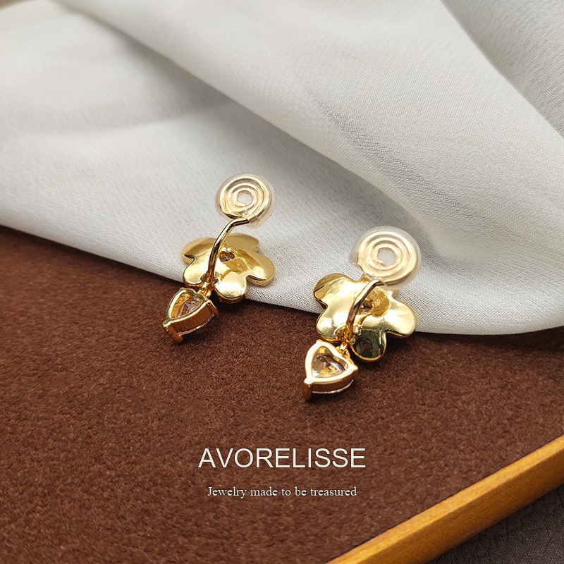Vesper Floral Clip-On Earrings product image 5