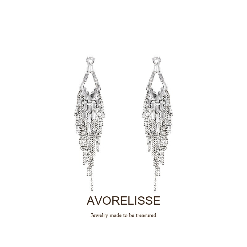 Noelle Tassel Clip-On Drop Earrings product image 7