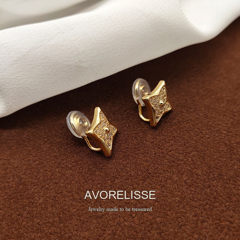 Lumière Clover Crystal Clip-On Earrings product image 3