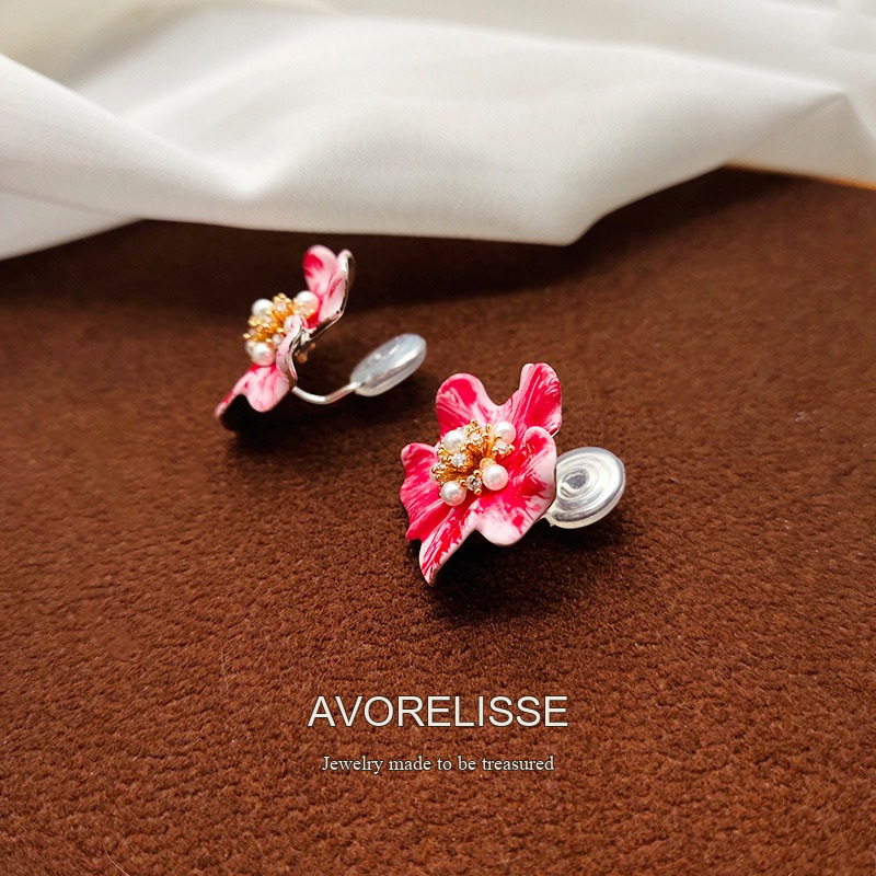 Seren Floral Clip-On Earrings product image 6