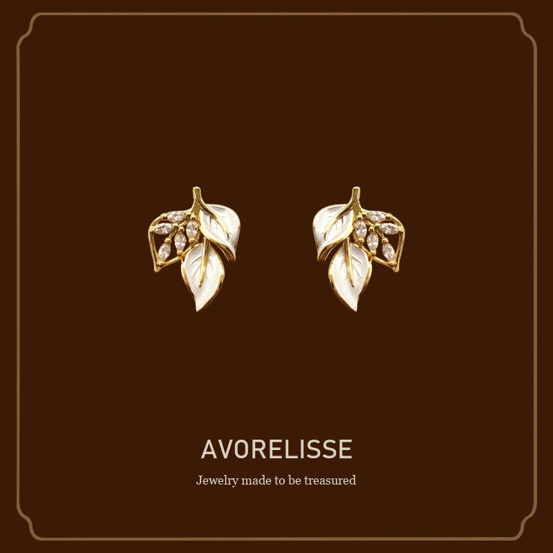Seren Leaf Clip-On Earrings — Edition 93 Avorelisse cover image