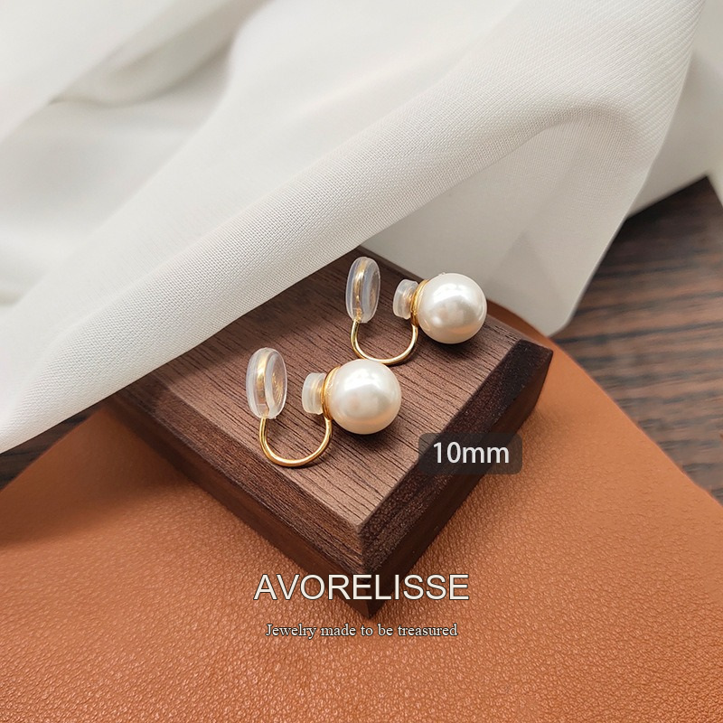 Aurelia Pearl Clip-On Earrings — Edition 28 product image 2