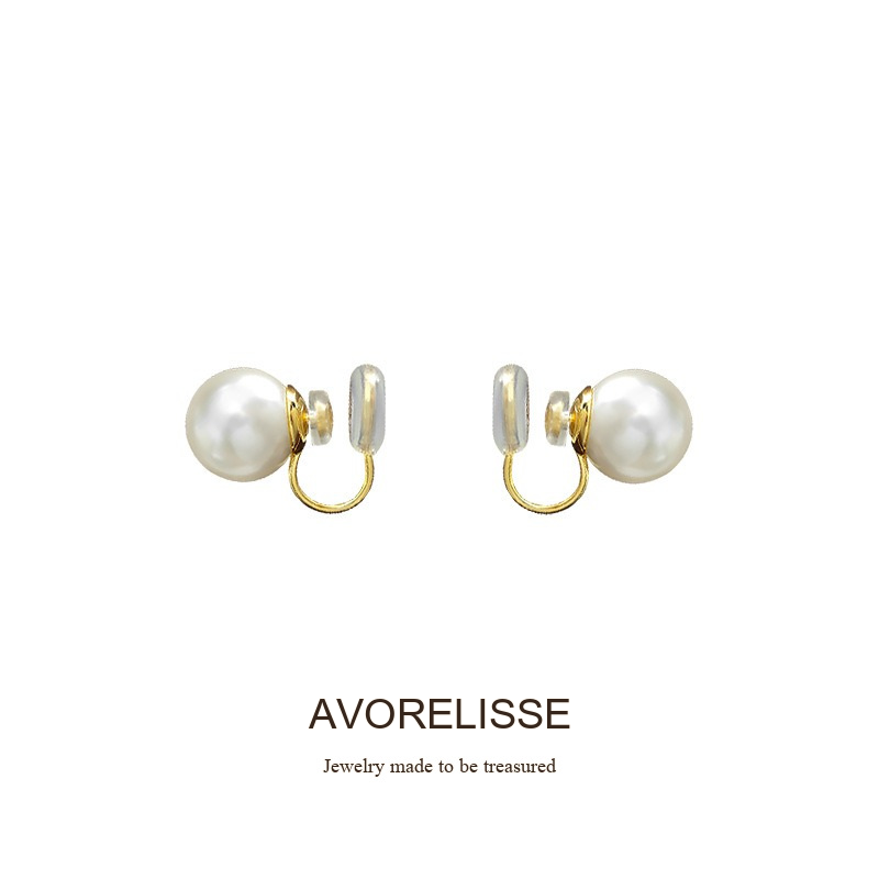 Aurelia Pearl Clip-On Earrings — Edition 28 product image 7