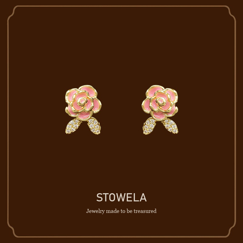 Lumière Floral Clip-On Earrings product image 1