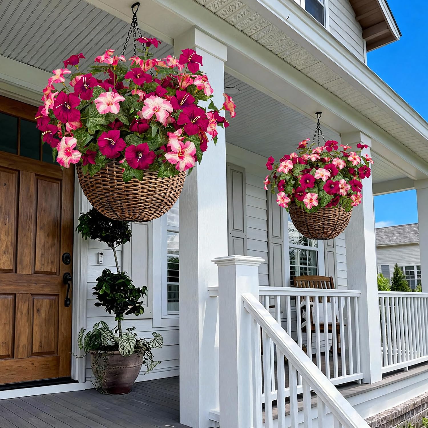 💥$4.9 On Sale Today Only💐UV Resistant Colorful Artificial Flower🌺Outdoor Decor&No Maintenance Garden
