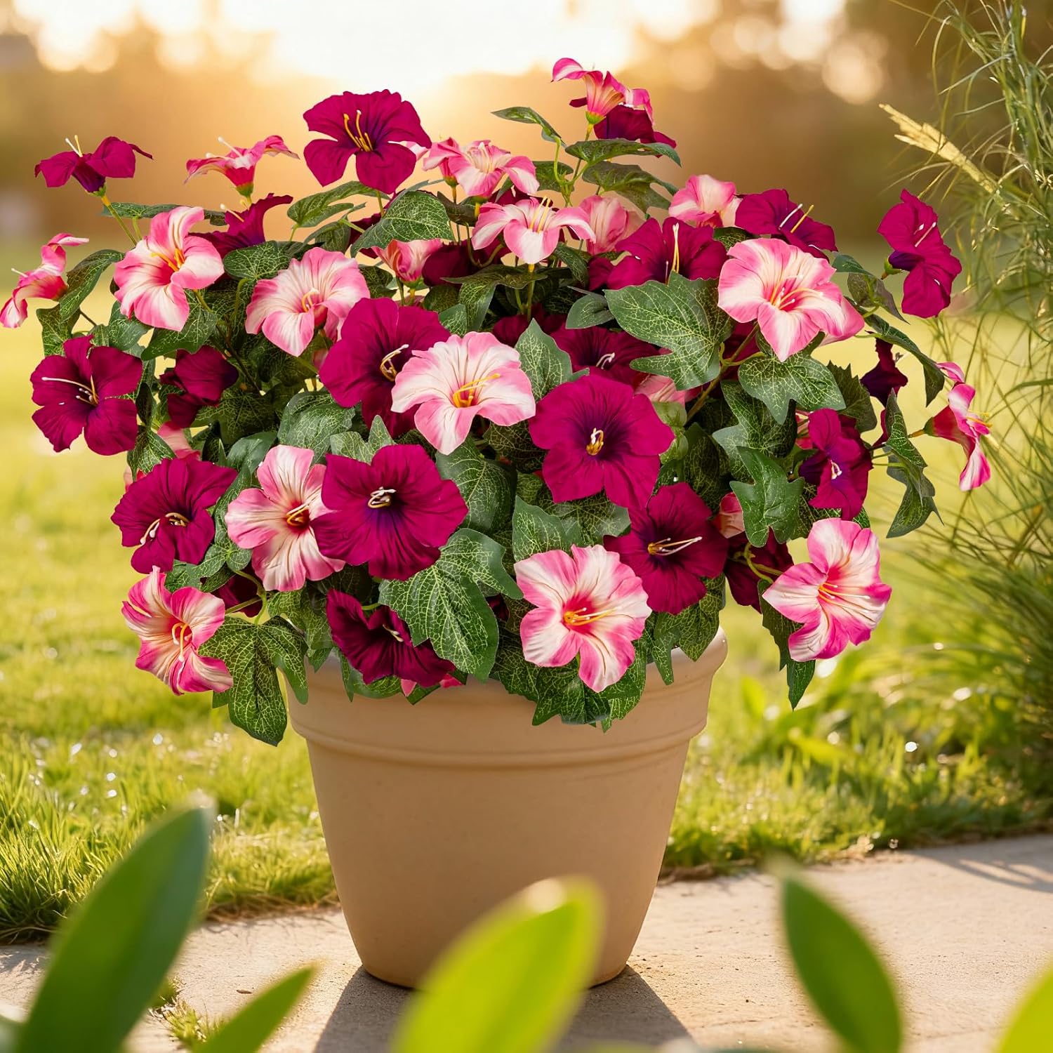 💥$4.9 On Sale Today Only💐UV Resistant Colorful Artificial Flower🌺Outdoor Decor&No Maintenance Garden
