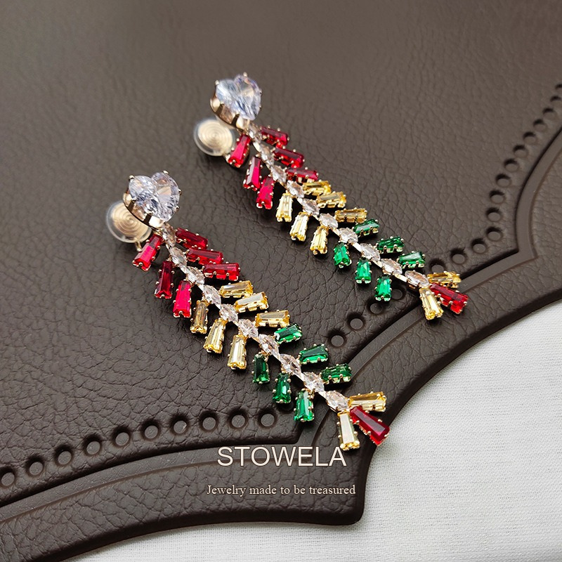 Lumière Wheat Ear Tassel Clip-On Drop Earrings product image 4