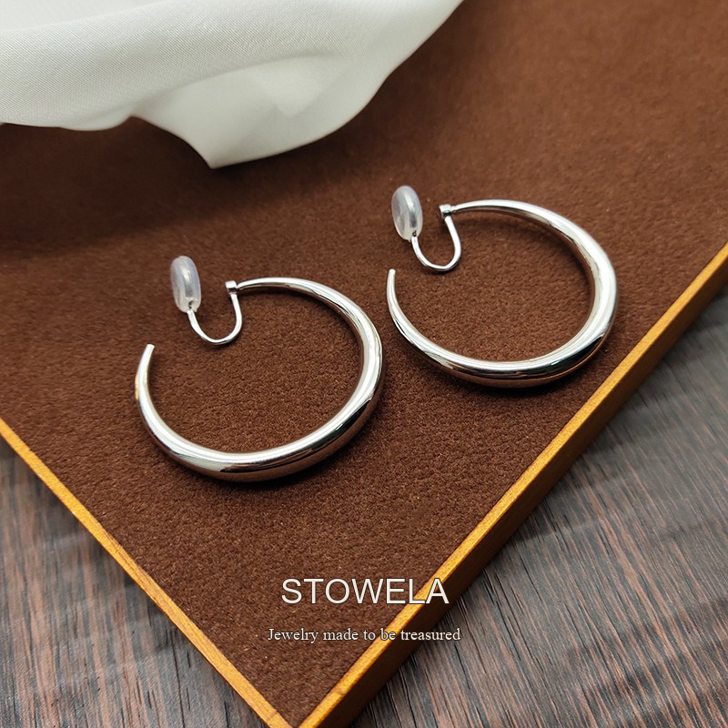 Seren Hoop Clip-On Earrings product image 4