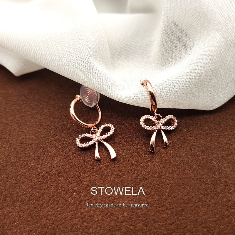 Aurelia Bow Butterfly Clip-On Earrings product image 5