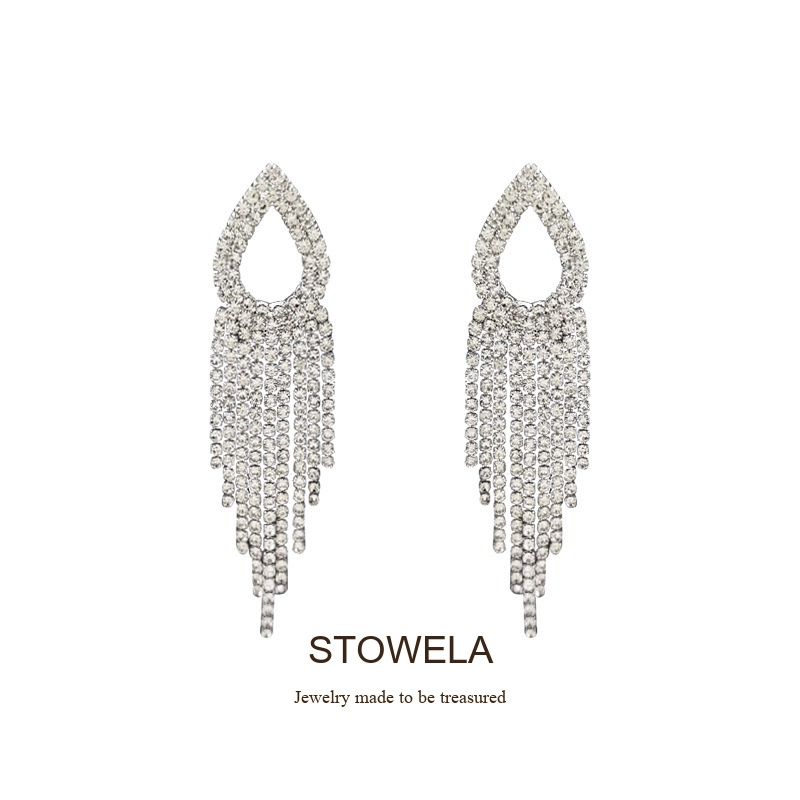Élan Tassel Clip-On Drop Earrings — Edition 73 product image 7