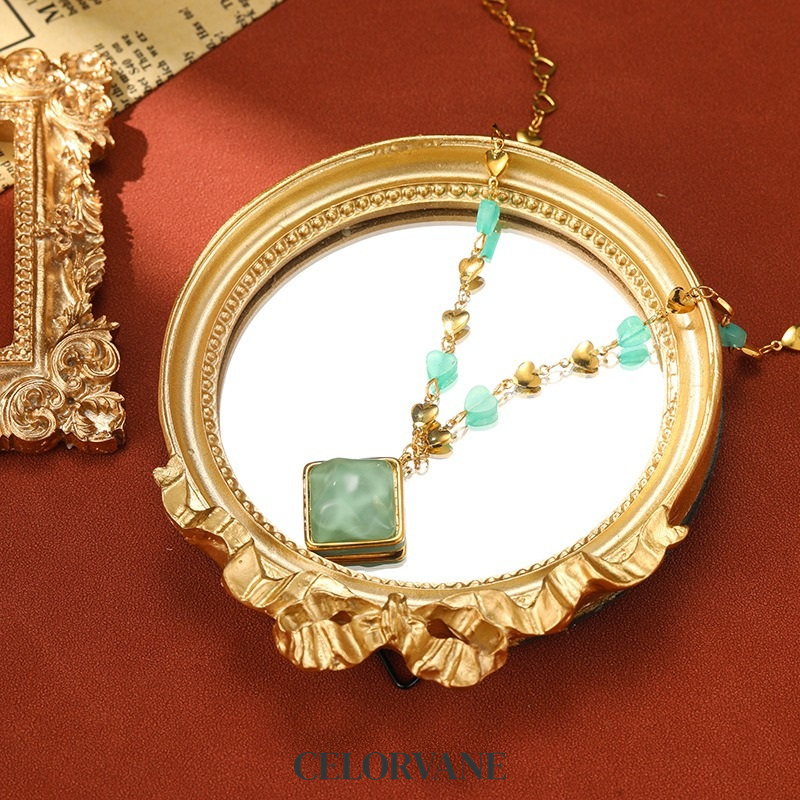 Estelle Lustre Heart Pendant Necklace product image 1