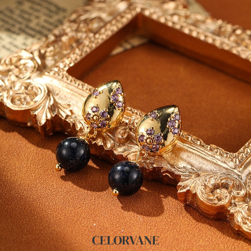 Lucienne Gleam Teardrop Crystal Drop Earrings product image 1