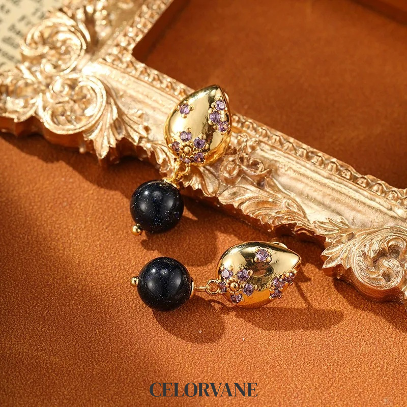 Lucienne Gleam Teardrop Crystal Drop Earrings product image 5