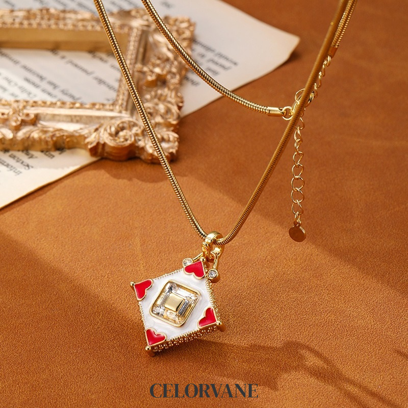 Celeste Lustre Pearl Heart Pendant Necklace product image 5