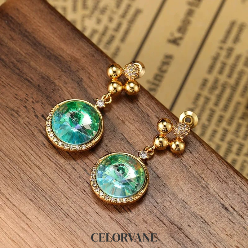 Rosalie Gleam Fringe Crystal Stud Earrings product image 1