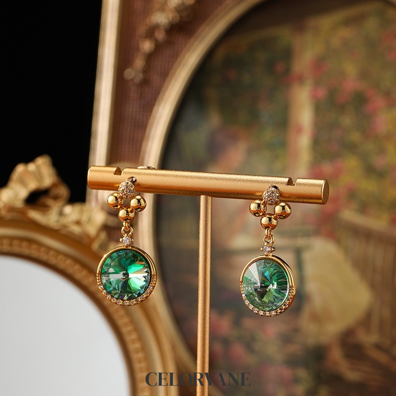 Rosalie Gleam Fringe Crystal Stud Earrings product image 5