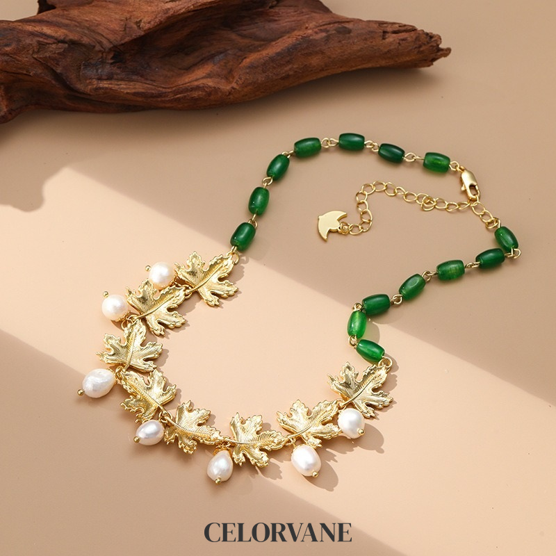 Elara Halo Pearl Pendant Necklace product image 2