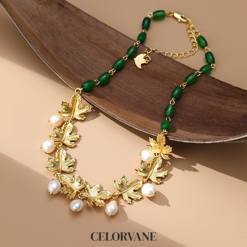 Elara Halo Pearl Pendant Necklace product image 3